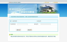 芜湖住房公积金查询,全方位了解您的公积金账户详情”